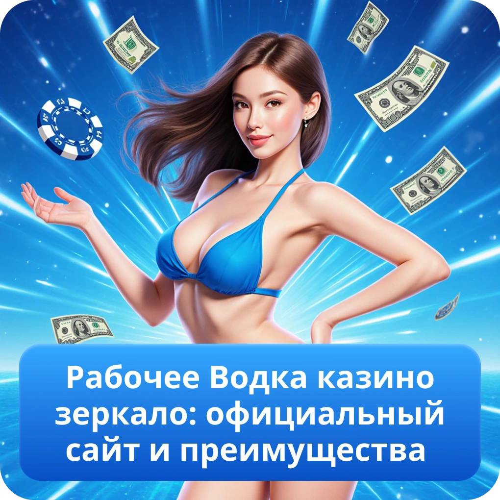Рабочее Водка казино зеркало: официальный сайт и преимущества